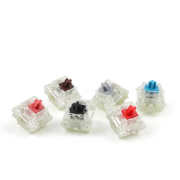 Cherry MX Mechanical Keyboard Switches (Red, Pink, Blue, Brown, Silver, Black) - 100 Pieces - Image 3