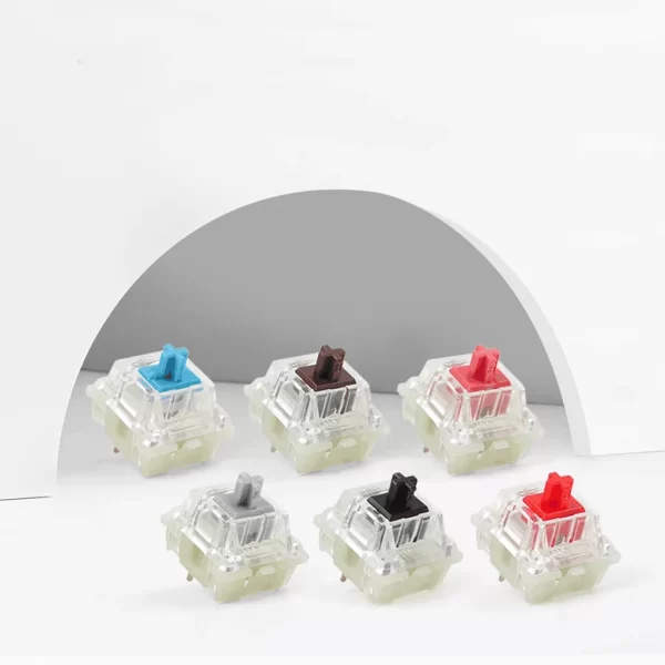 Cherry MX Mechanical Keyboard Switches (Red, Pink, Blue, Brown, Silver, Black) - 100 Pieces - Image 6