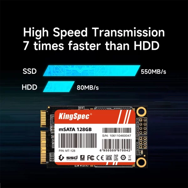 MSATA SSD - 128GB/ 256GB/ 512GB/ 1TB/ 2TB - Image 4