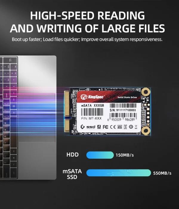 MSATA SSD - 128GB/ 256GB/ 512GB/ 1TB/ 2TB - Image 6