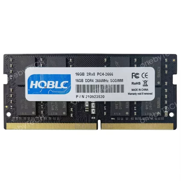 HOBLC - 1x 16GB DDR4 RAM SoDimm Notebook Memory 2666 Mhz