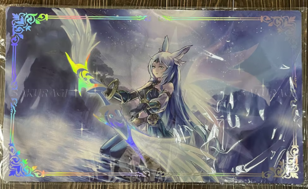 Apollousa Bow of Goddess - Holographic Playmat