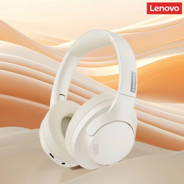 Lenovo Bluetooth 5.4 Wireless Noise Cancellation Headphone with Long Battery Life - Image 6