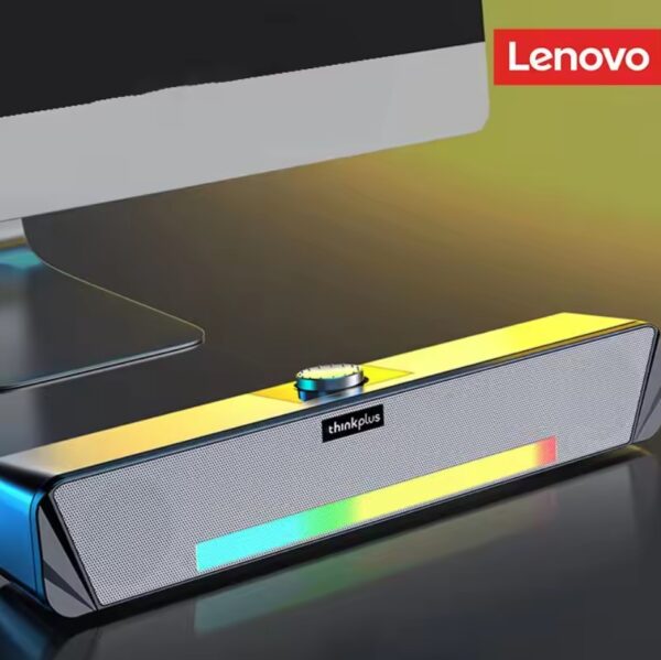 Lenovo ThinkPlus TS33 Wired and Bluetooth 5.0 Speaker Soundbar